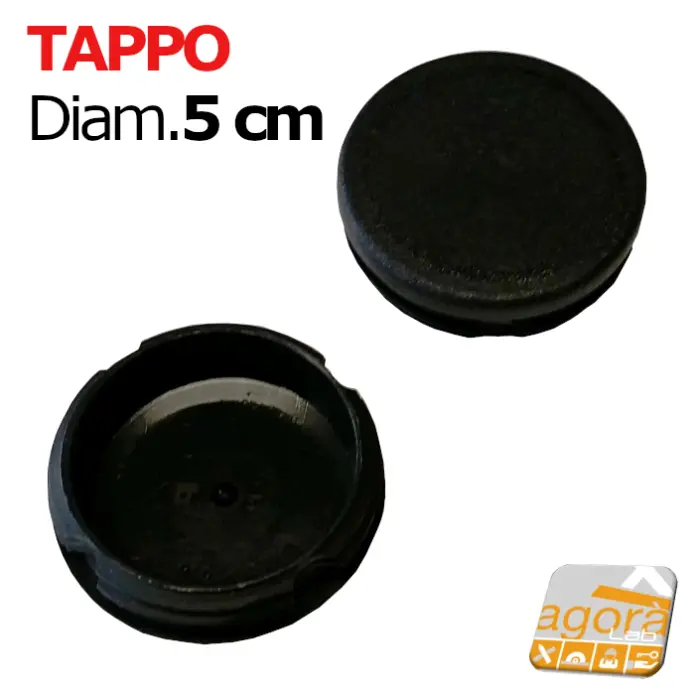 10-50pz TAPPI TAPPO ROTONDO Diametro 50mm (5 CM) X ARREDO GIARDINO X TAVOLI NUOVI.
