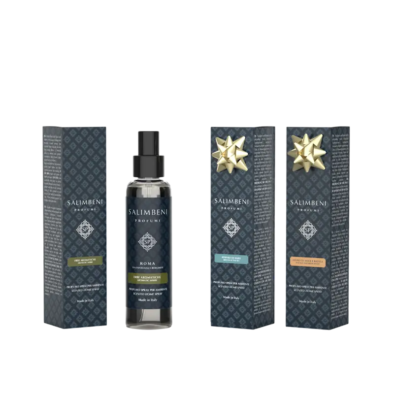 3 Room Sprays de 150ml (Ervas Aromáticas + Brisa do Mar + Madeira de Nogueira e Briar)