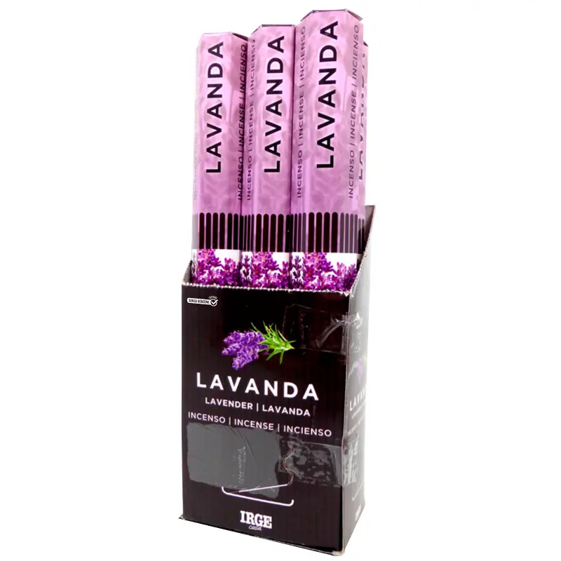 5 CONFEZIONI CIN INCENSO LAVANDA DA 20 STICK