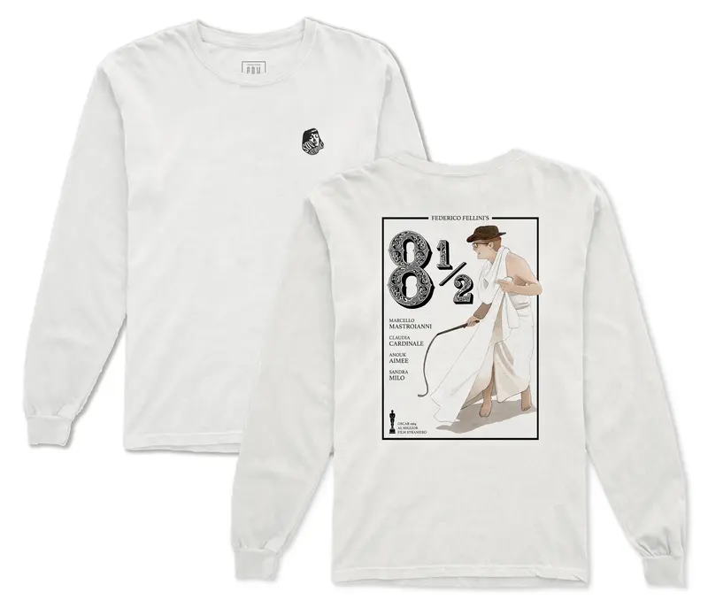 8 1/2 LOGO LONG SLEEVES