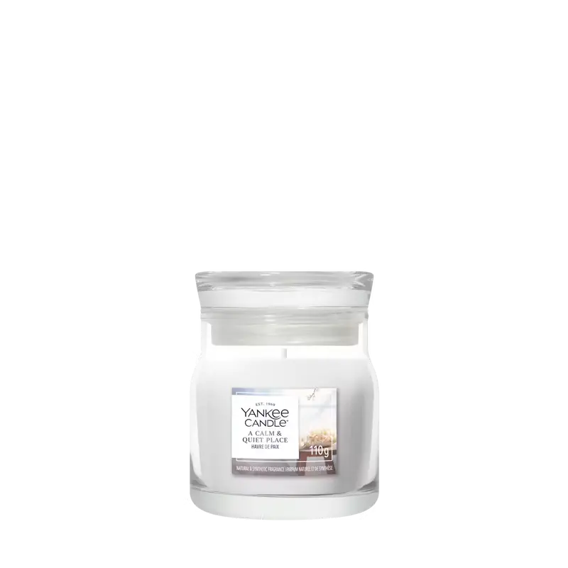 A CALM & QUIET PLACE -Yankee Candle- Giara Piccola
