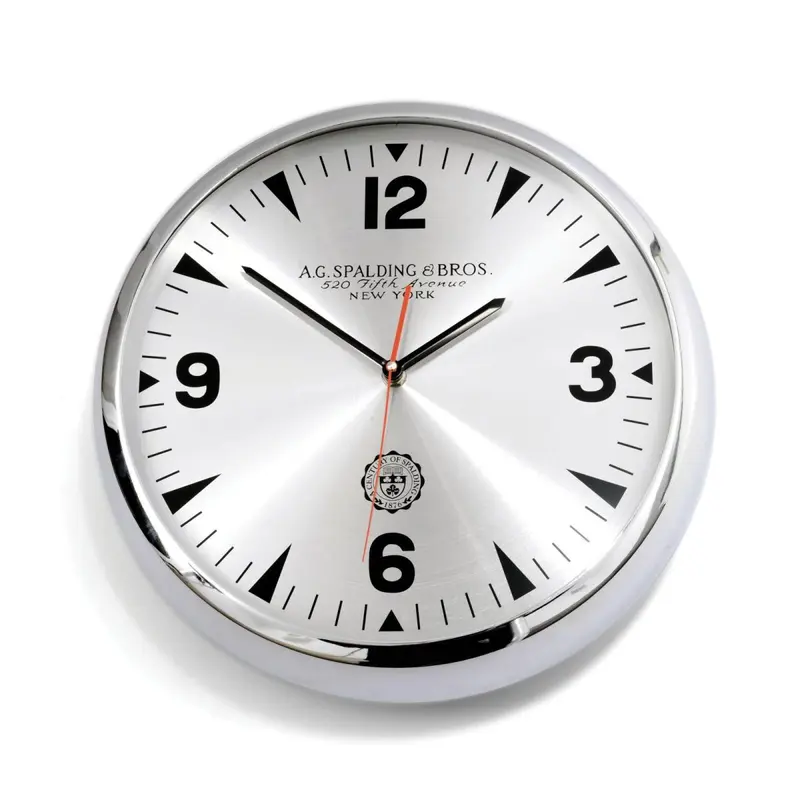 A. G. SPALDING & BROS. - Orologio da parete classic alluminio
