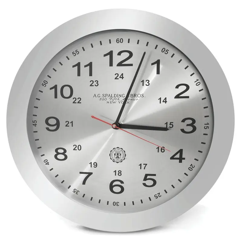 A. G. SPALDING & BROS. - Orologio da parete Twentyfour alluminio
