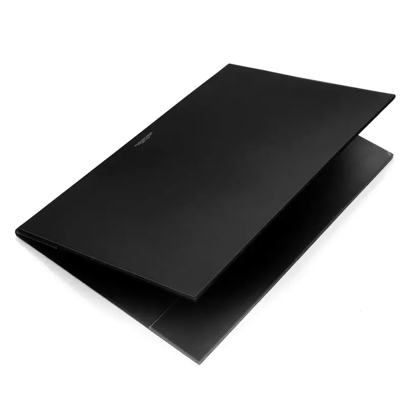 A. G. SPALDING & BROS. - Sottomano doppio in pelle nero, 60x40