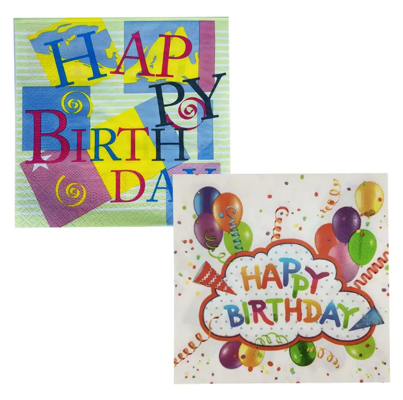 ABD EXPO 40 TOV HAPPY BIRTHDAY 33X33 20P