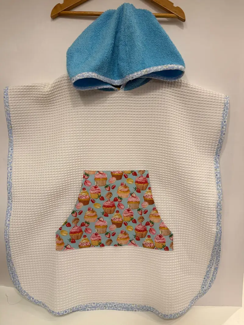 Accappatoio Baby Pasticcino Azzurro