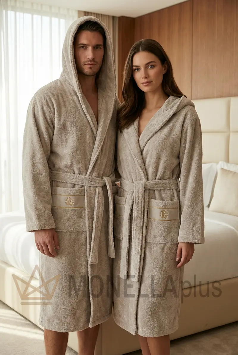 Accappatoio Con Cappuccio Gold New Roberto Cavalli