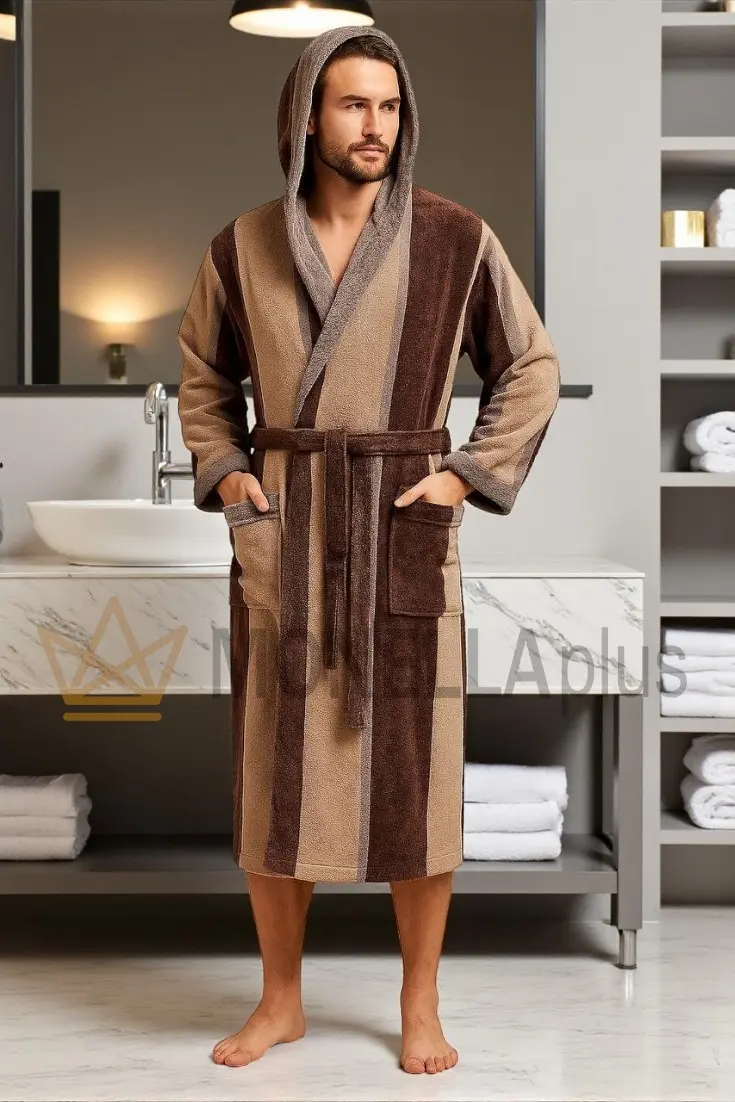 Accappatoio con cappuccio Milano Trussardi