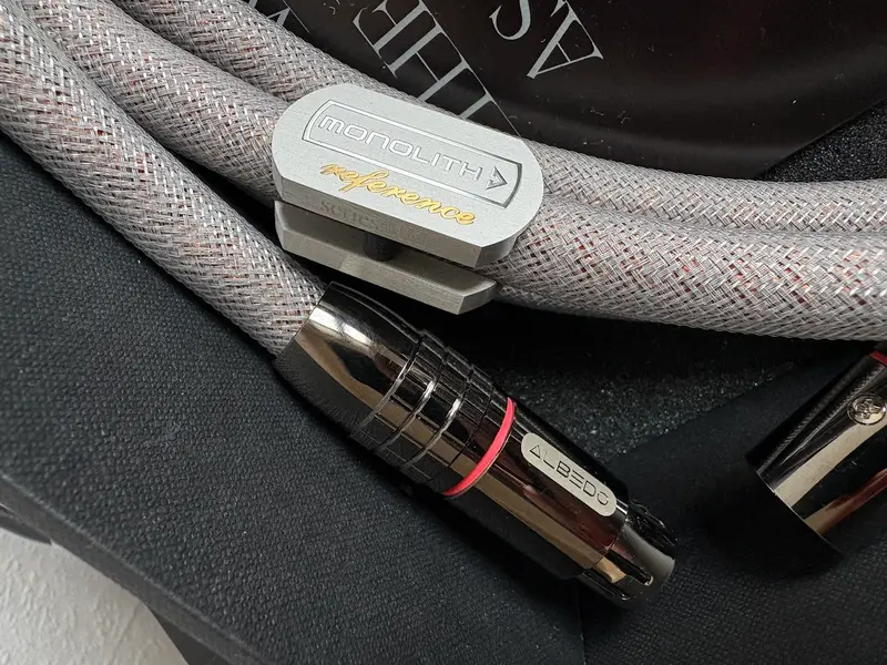 Albedo Silver MONOLITH REFERENCE MKII MONOCRYSTAL 1,5m - Cavo di segnale stereo XLR - USATO