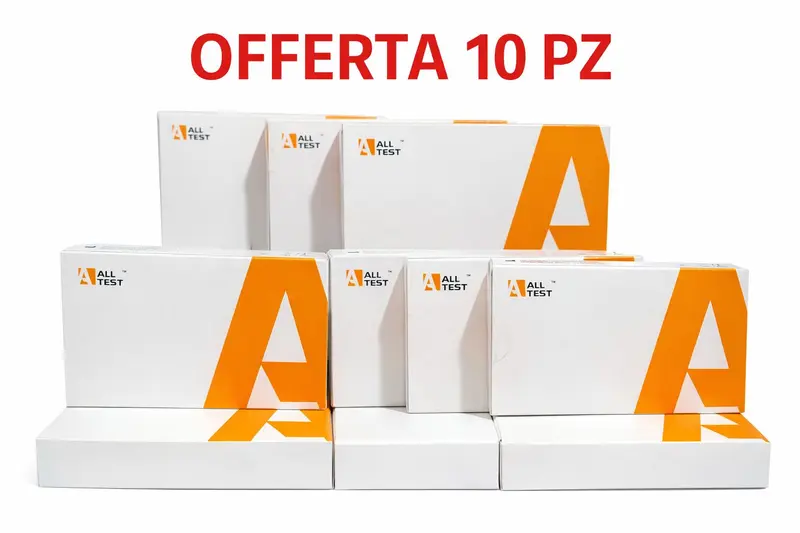 Alcol Test su Saliva Confezione da 10 Test