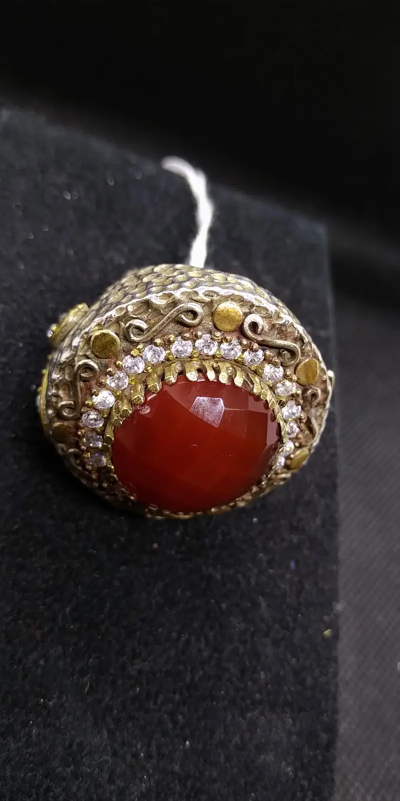 anello in corniola arabo