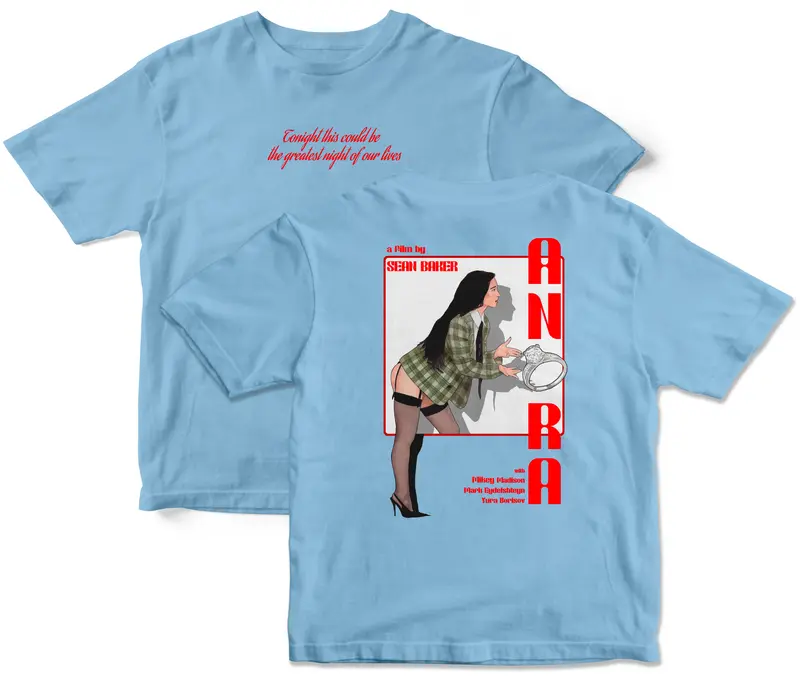 ANORA SCRIPT T-SHIRT