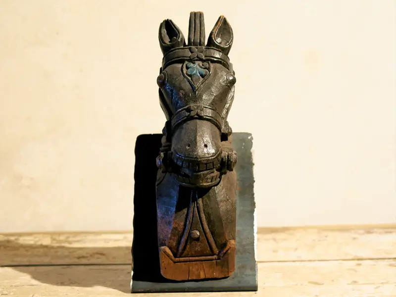 antica statua indiana hindu cod.CAVALLO2