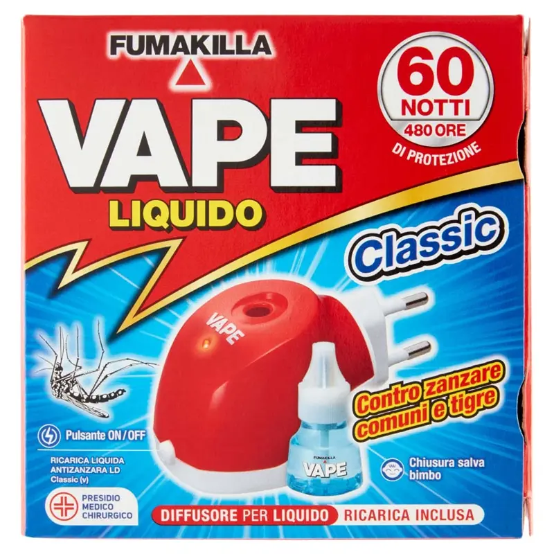 Antizanzare ricarica liquida Vape LD 30 ml