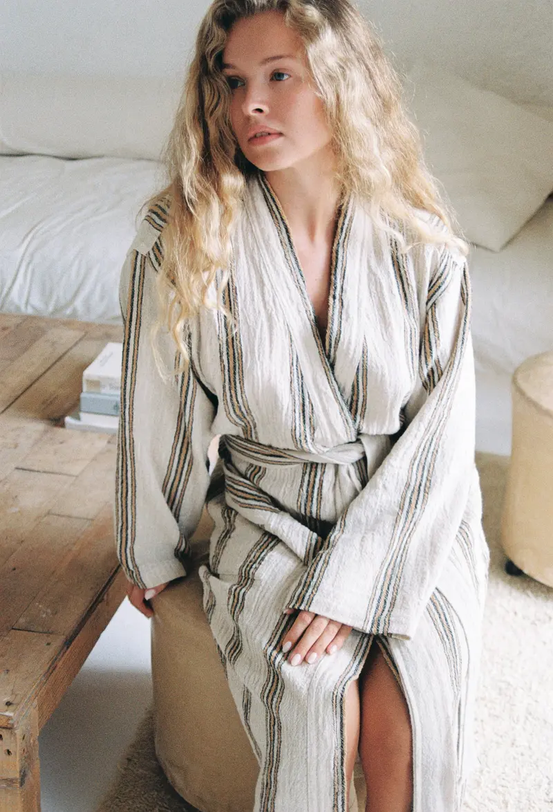 Apricot Bathrobe