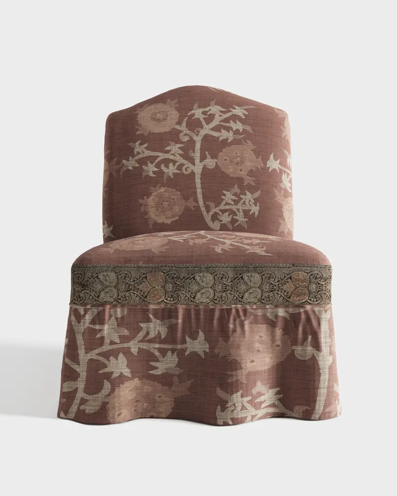 Arjumand's World Gauhara Ottoman Chair
