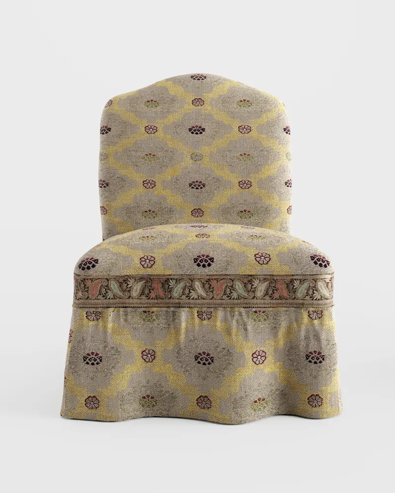 Arjumand's World Mughal Ottoman Chair