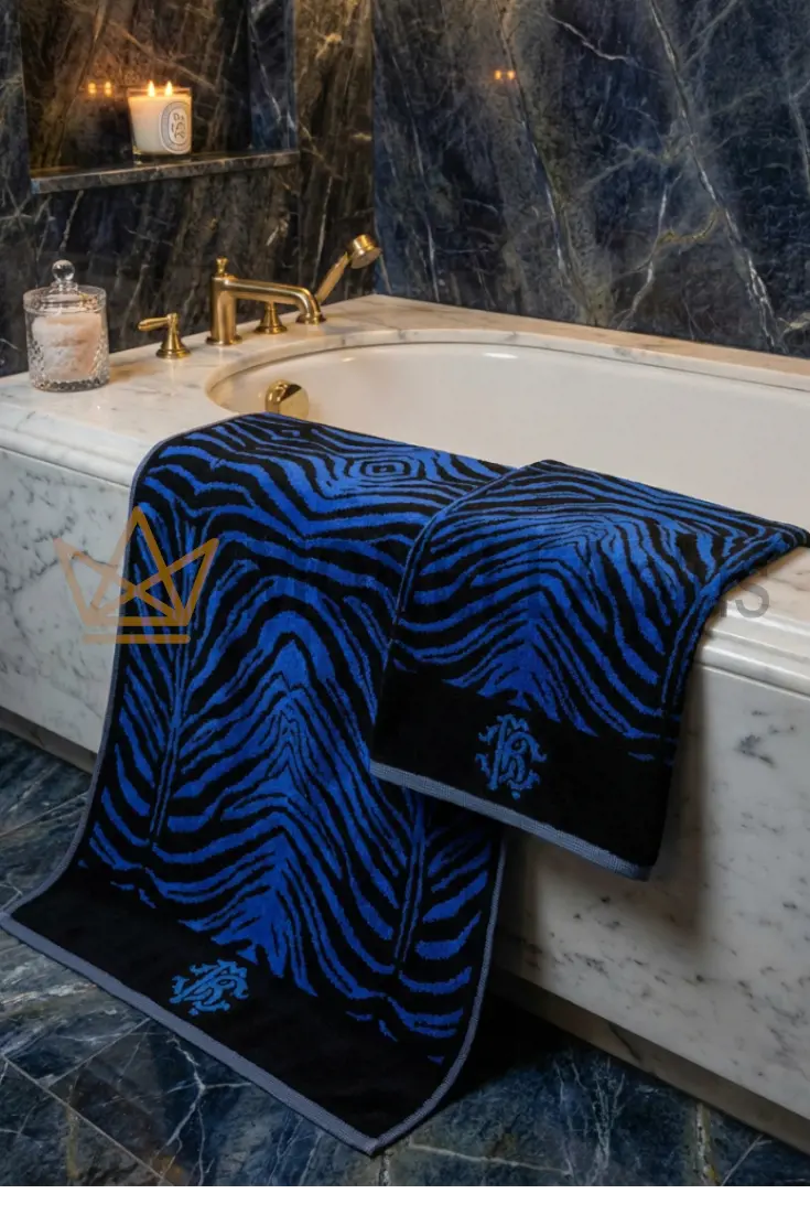 Asciugamani 2 Pezzi Mirror Zebra Roberto Cavalli