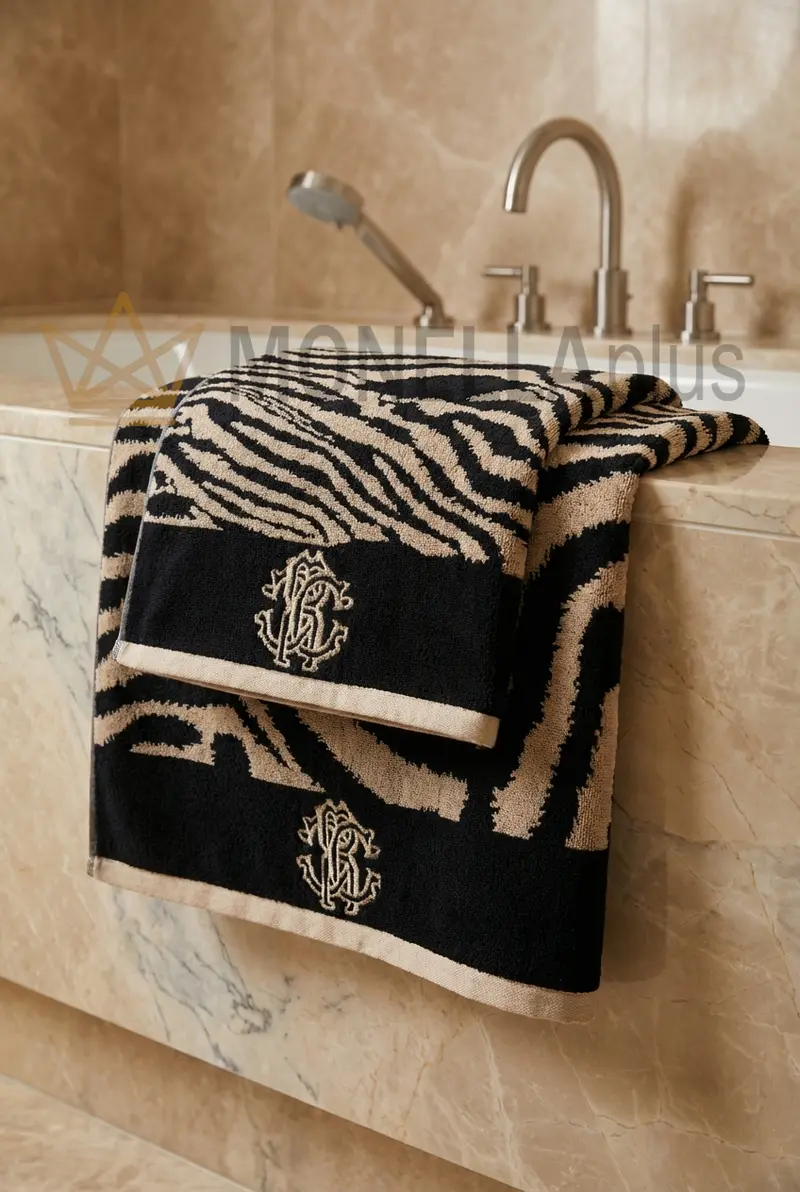 Asciugamani ZEBRA RC SET 1+1 Roberto Cavalli