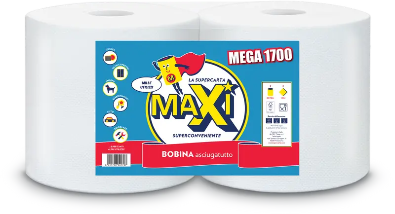 ASCIUGATUTTO 2 MEGA BOBINE - BOBINA 2V ULTRA 1700