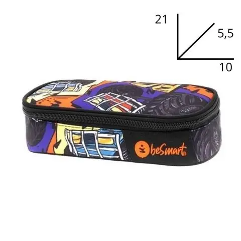 ASTUCCIO OVALE PREMIUM MONSTER CAR (21X10X5.5) CM BE SMART