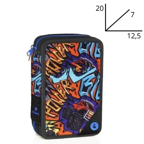 ASTUCCIO TRIPLO 18 18 PREMIUM MONSTER CAR BE SMART
