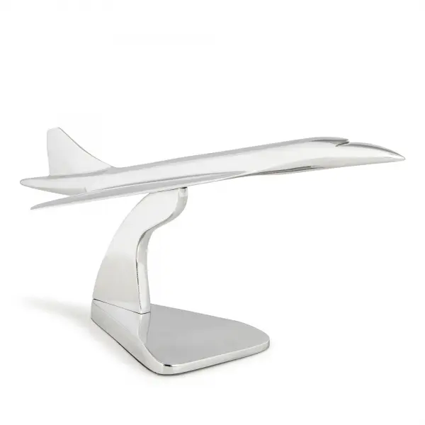 AUTHENTIC MODELS - Concorde in alluminio con piedistallo AP112