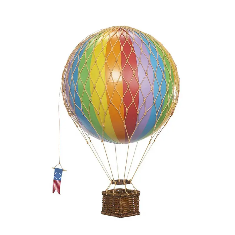 AUTHENTIC MODELS - Mongolfiera piccola Arcobaleno - Diam. 8,5 cm AP160E