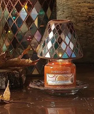AUTUMN MOSAIC -Yankee Candle- Paralume e Piatto Piccolo
