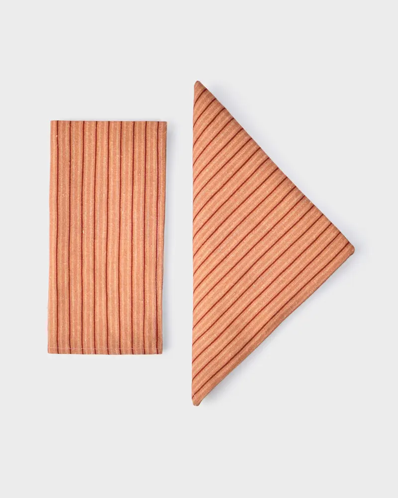 Babe Striped Napkins, Set of 4
