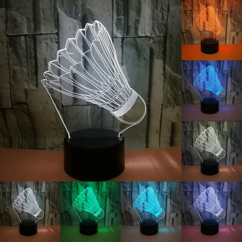 "BadmintonLamp" - lampada a led badminton - IN ESCLUSIVA