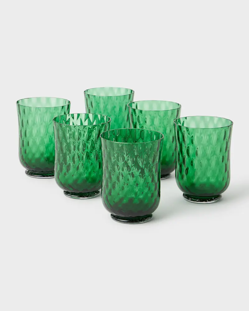 Balloton Water Glass Green (Set of 6)