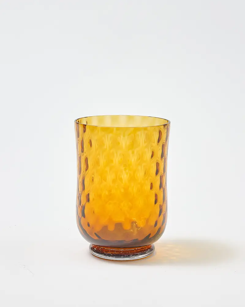 Balloton Wine Glass Amber