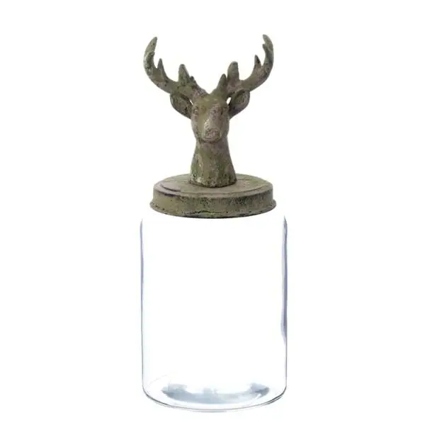 BARATTOLO DECORATIVO CON COPERCHIO
