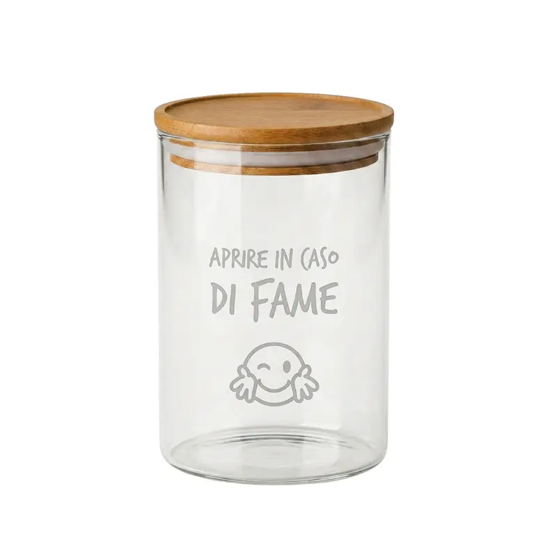 Barattolo Smile In Caso Di Fame Ml 850