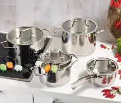 BATTERIA DI PENTOLE FREE BRANDANI 8 PEZZI