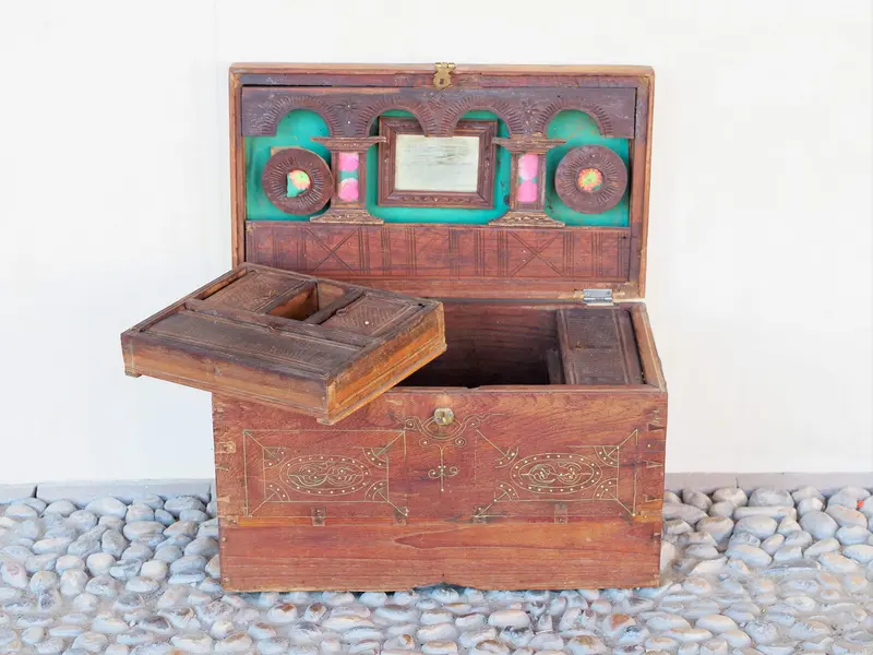 Baule Coloniale Indiano cod.BI550
