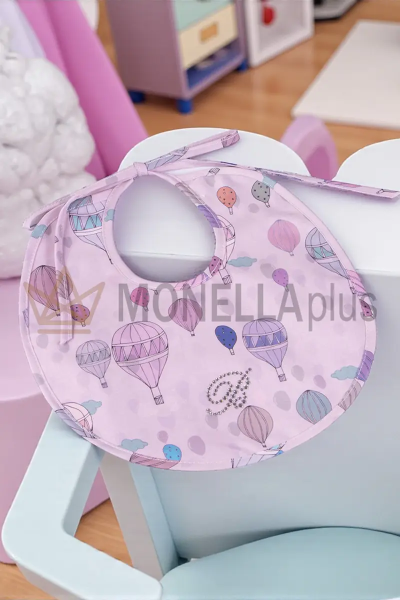 Bavaglino neonato Mongolfiera Blumarine