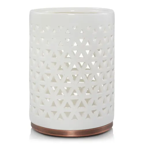 BELMONT -Yankee Candle- Porta Giara Ceramica con base in Metallo