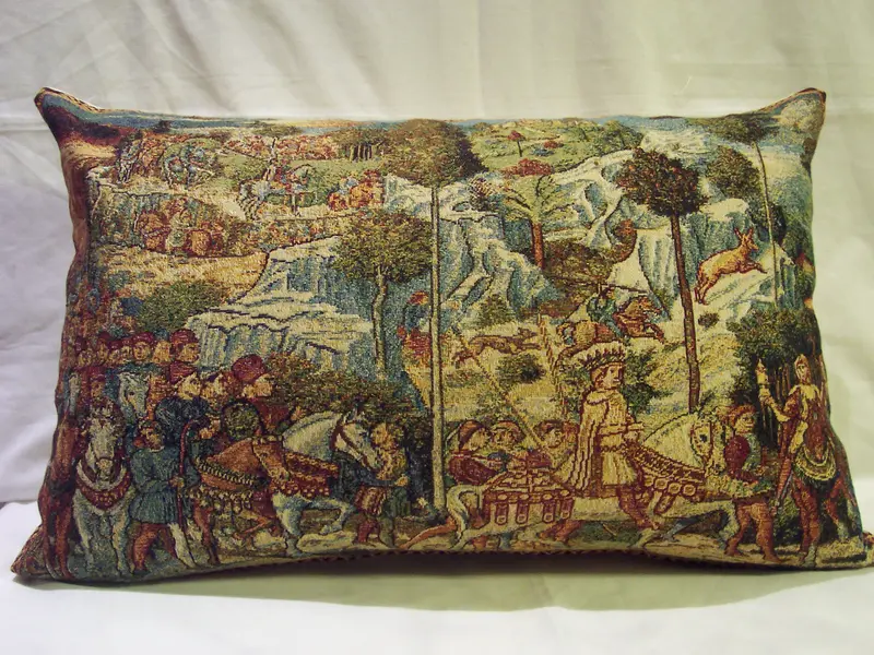 BENOZZO GOZZOLI PILLOW TAPESTRY