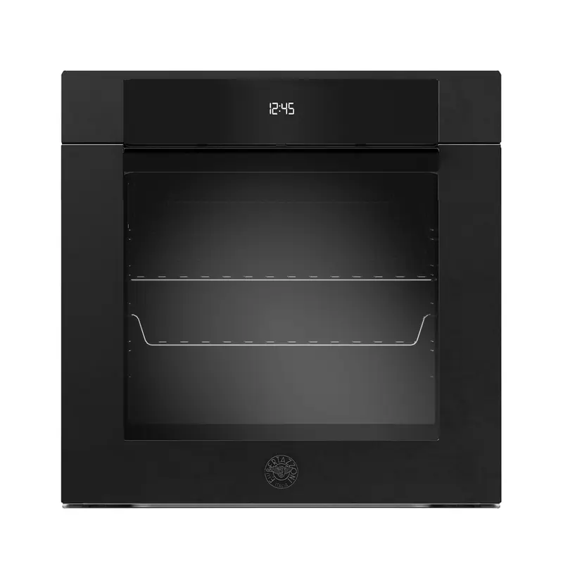 BERTAZZONI - Forno F6011MODPLN/23 da incasso 60cm elettrico pirolitico 11 funzioni, display LCD, Carbonio - Serie Modern