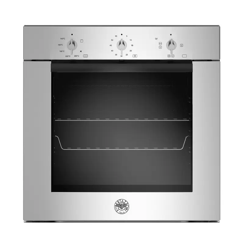 BERTAZZONI - Forno F605MODGKXS da incasso 60cm gas, 5 funzioni, grill gas Serie Modern