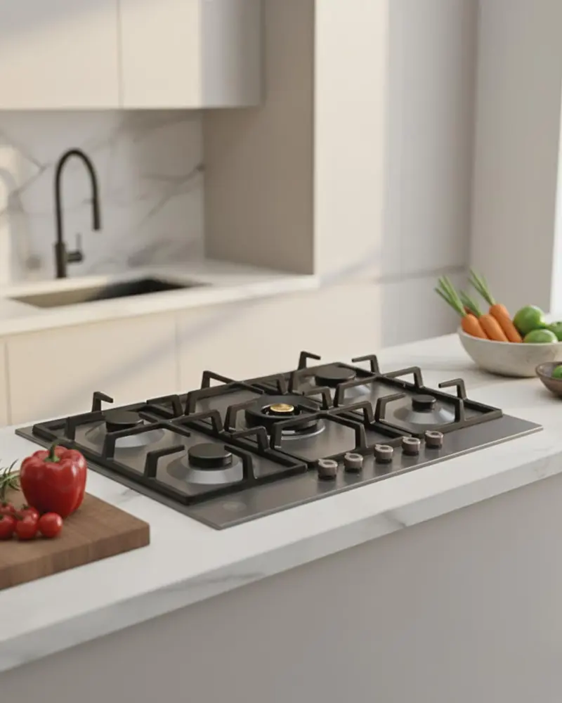 BERTAZZONI - Piano Gas P755CPRONE 75 cm con wok centrale - Serie Professional