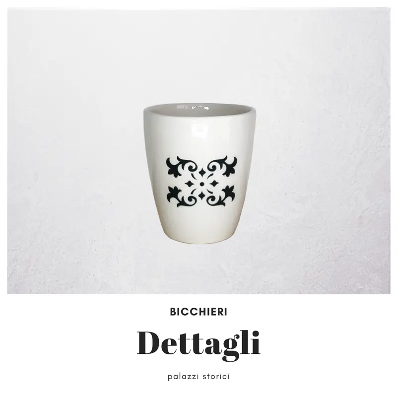 Bicchiere in ceramica Dettagli | Garofano