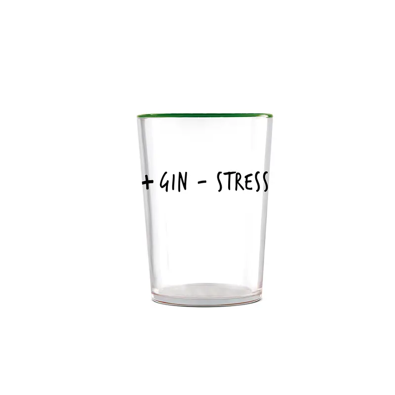 Bicchiere Smile +Gin -Stress Ml 480