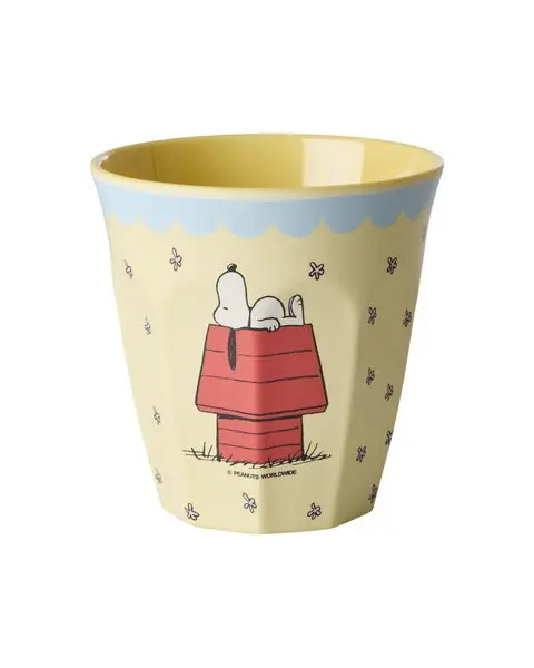Bicchiere Snoopy crema