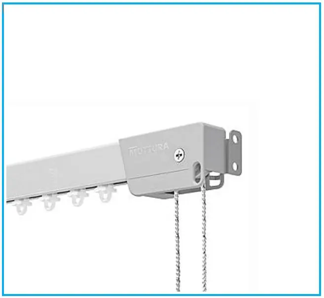 Binario MOTTURA ARCO 470 in alluminio per tende arricciate medie e medio pesanti - su misura-art-201
