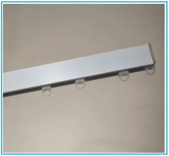 Binario Tende Alluminio Slim – Su Misura, Apertura Manuale – ART-2001