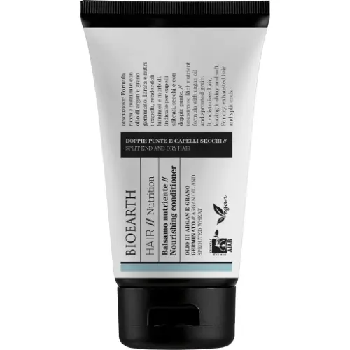 Bioearth Balsamo nutriente per capelli secchi e doppie punte