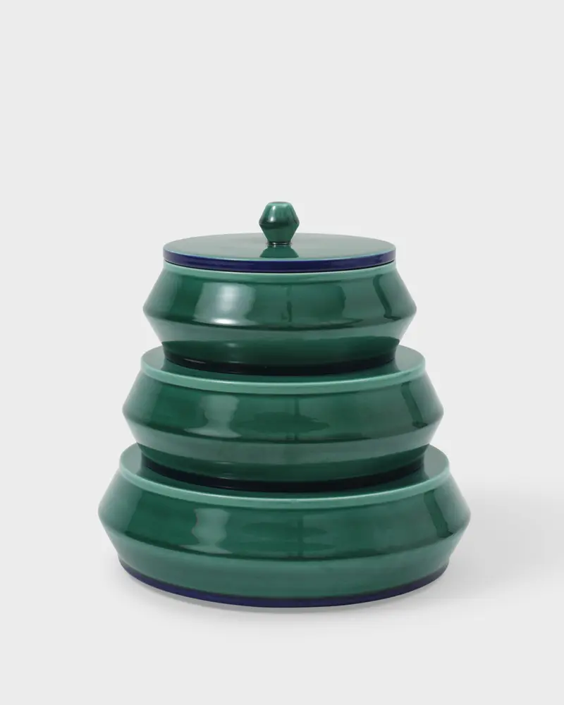 Bitossi Christoph Radl Limited Edition Totem, Green